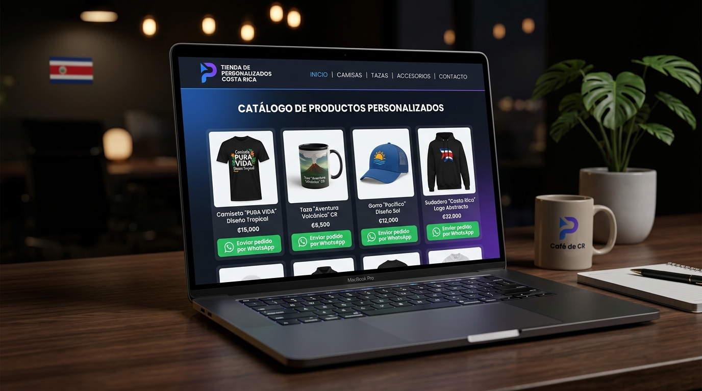 Vista previa del catálogo Tienda de Productos Personalizados